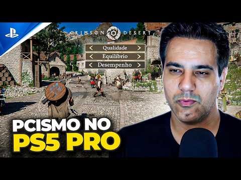 Tirando o pó do PS5 PRO com o CRIMSON DESERT - Esta rodando Bem?