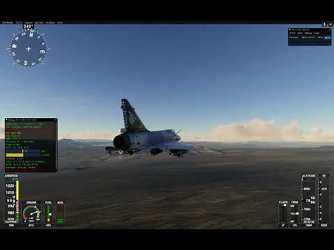 Microsoft Flight Simulator 2020 - Mirage 2000 (short test)