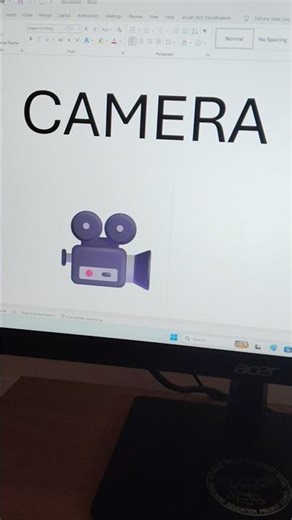 How to MS Word shortcut Camera 📸 Symbol | #shortcutkeys #shorts #viral #tendingshorts