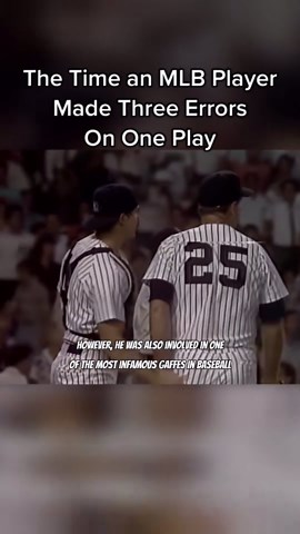 Bro had more errors on this play than most pitchers will have in a wh...