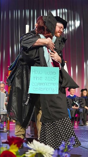 How was the 2025 commencement ceremony?