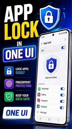 Samsung Users, You Need to Enable This New App Lock Feature!