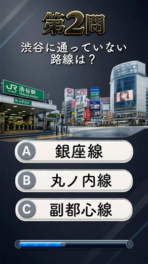 【全3問】あなたは本物の東京都民？東京の電車クイズ①🚃
