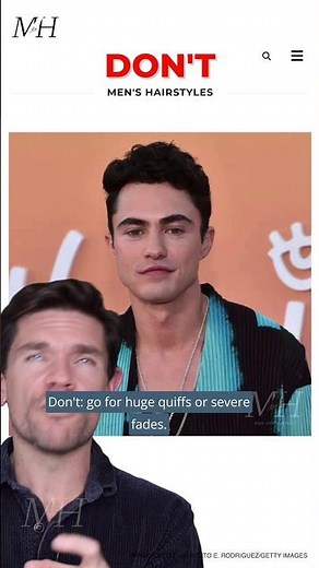 Best Men's Hairstyles For RECTANGLE Face Shape