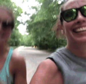 With one of my FAV running partners on #nationalrunningday !!!! Tough one for me, but had Jen Carfagno ‘s encouragement and fought off my mind begging me to walk!! #determined #positiveintentions ! 🏃‍♀️🏃‍♀️ | Stephanie Abrams