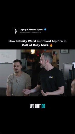 How Infinity Ward improved hip fire in MW4 🔥 Pre-Order #MW4 today ‪@CallofDuty‬