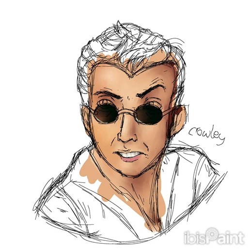 ANYONE STILL IN GOOD OMENS??🥹🥹(ft crowley!!)