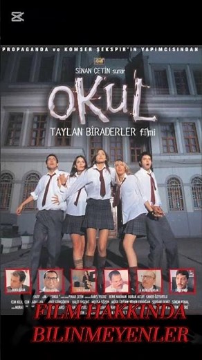 Okul (2004) Filmi Hakkında Bilinmeyenler Videosu yayındadır ##capitalburak