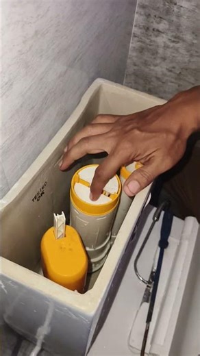 commode repair flush Wal #shortvideo #shortvideo