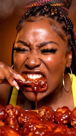 Spicy Chicken Wings Challenge 🌶️🔥 | Can You Handle the Heat?#SpicyWings #FoodChallenge#ViralShorts