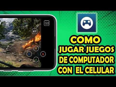Cómo Jugar Juegos del Computador desde El Celular ✅