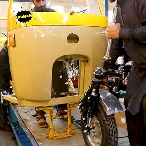 Auto Rickshaw Manufacturing #fyp #wow #craftipanda #wowthings #Assembly #assembling #automobile #autorikshaw | CraftiPanda