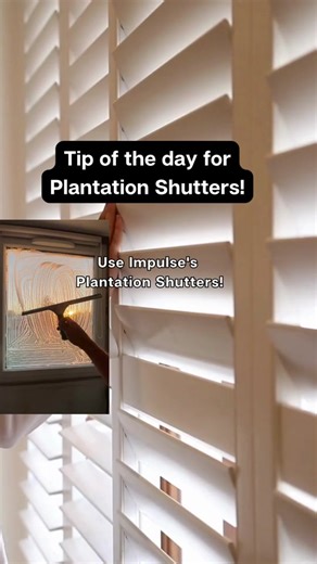 Use Impulse Plantation Shutters #relax #plantationshutters #homeimprovements