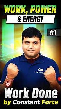 Work Done by Constant Force in 60 Seconds!