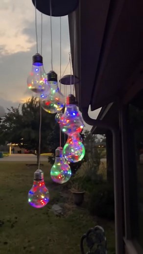These beautiful solar powered wind chimes make my garden look better !😍🔥 Shop Now: https://www.buycheap.click/solar-powered-light-bulb-wind-chimes | House & Life Mart