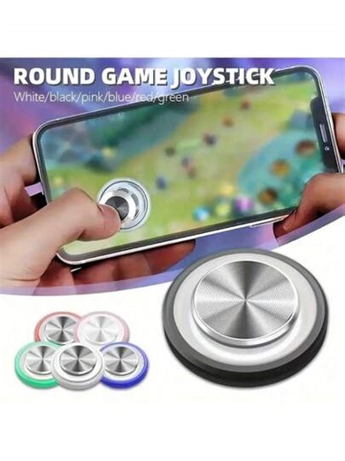 1pc Universal Game Controller, Touchscreen Gamepad, Compatible With IPad/Apple/Android Tablets/Smartphones, Tablet Entertainment Gaming Controller, Multiple Colors Available, Tablet Games, Smartphone Games, Modern Gaming, Stylish Controller, Durable Gamepad | SHEIN