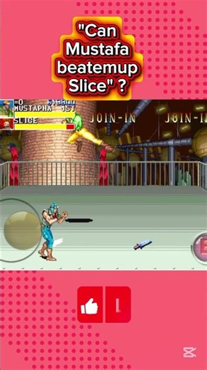 Mustapha vs Slice 🔥 Can He Win This Fight? | Retro Arcade Boss Battle