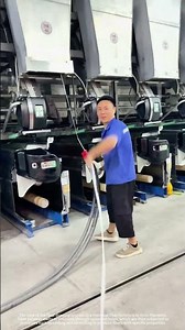 Chemical fiber drawing process