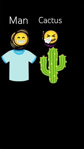 beat box battle between man 🧍 vs cactus 🌵