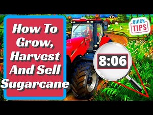Farming Simulator 22 | Sugarcane Complete Guide | How To Grow, Harvest And Sell Sugarcane