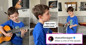7-year-old kid reveals how he creates music in viral video and people can't get over how talented he is