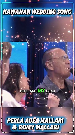 Perla Adea & Romy Mallari From 70s Love Team to 53 Years Married - Singing 'Hawaiian Wedding Song P1
