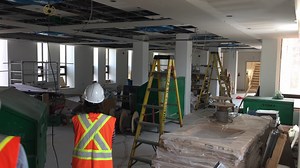 Behind the scenes sneak peek of the Windsor Hall renovations, opening September 2019! | Mount Allison University