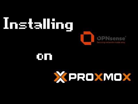 Installing OPNsense on Proxmox