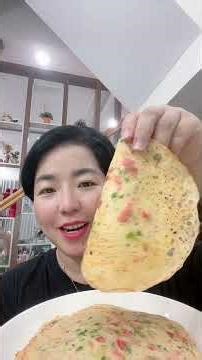 Cách làm bánh Pancake Mặn Siêu Dễ Làm Trong 10 Phút #amthucvietnam #food #banhpancake