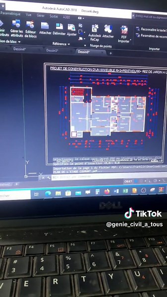 Comment importer un fichier PDF en DWG dans AutoCAD ?