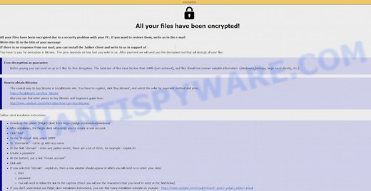 How to remove Eight ransomware virus. Recovery .eight files for free.
