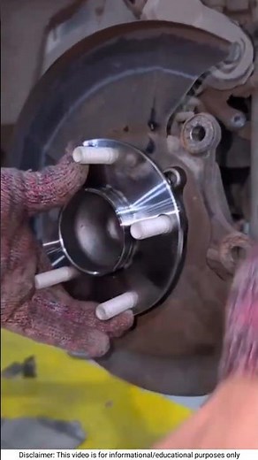 Rear Wheel Bearing Replacement | Step by Step Guide #shortsfeed #mechanic #automobile