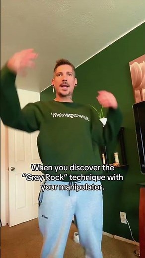 The gray rock technique is a method used to protect yourself… 🪨