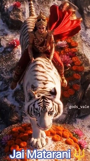 Matarani 🚩🔱#matarani#durgapuja#durga#bhakti#sherowali#devi#shortvideo