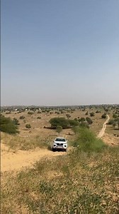 Fortuner 2022 4*4 At off-roading in sand dunes