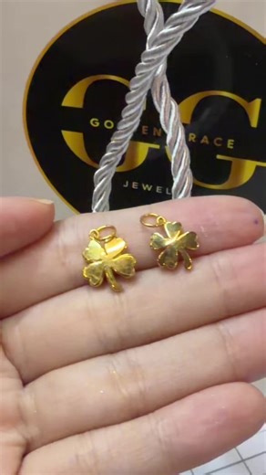 Clover leaf #goldjewellery #goldengracejewellery #jewelery #fyp #jewellerytiktok