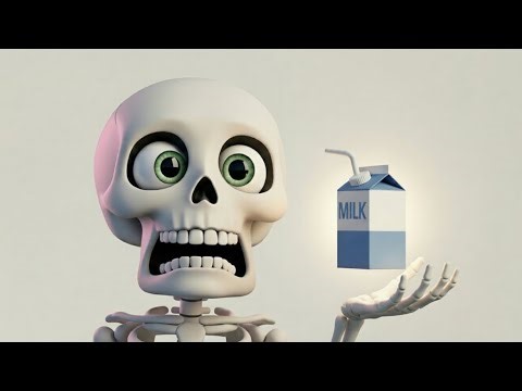 Skeleton explains Inflation with Milk