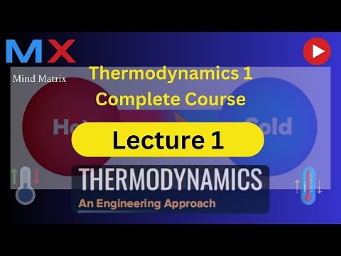 Introduction to Thermodynamics! | Lecture 1 | #Thermodynamics,#HeatTransfer
