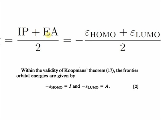 How to Calculate Electronegativity by Gaussian 09