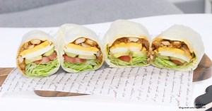 Making Chipotle Chicken Wrap Spicy and Sweet Flavor! I recommend