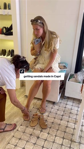 DIY Custom Sandals: Your Italy Souvenir
