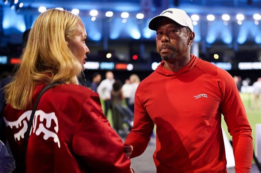 Tiger Woods and Vanessa Trump put on romantic front before Masters hint