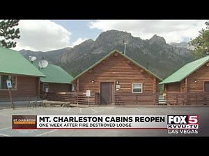 Mt. Charleston Lodge cabins set to reopen for overnight stays