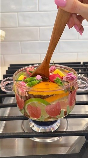 *asmr* spring simmer pot🌸🌷 #asmr #simmerpot #aesthetic #home #asmrsounds #satisfying