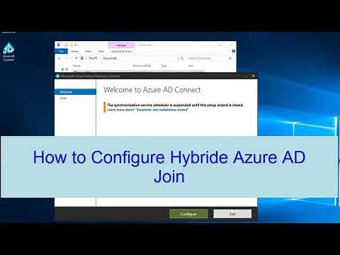 How to Configure Hybrid Azure AD Join in Windows server 2016 / 2019 | Azure Active Directory