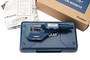 Dasqua 4210-2105 0-25mm/0-1" Digital Outside Micrometer