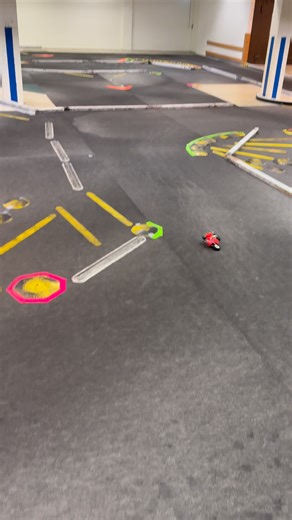 Remote control motorcycle at an small indoor carpet track! Mikael Bredberg takes his 1:8 scale rc bike, with plenty of parts designed by himself, around the high grip track. | DDT Rc Racing