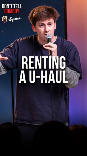 "Renting a U-Haul” 🎤: Lil Sasquatch Your soap is a joke! Upgrade your personal care with Dr. Squatch #donttellcomedy #harrysettel #standupcomedy #standup #comedy #jokes #funny #barstool #uhaul #moving #nyc | Don't Tell Comedy
