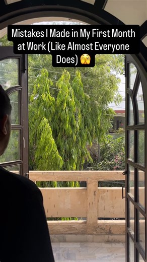 Your first month feels like an exam you didn’t prepare for. You want to impress, fit in, and not mess up — and that pressure makes you do the wrong things. Here’s what I got wrong 👇 ⸻ 1️⃣ I tried to prove myself too fast. I spoke too much, worked too long, and said yes to everything. Instead of learning the system, I tried to outperform it. Confidence looks better when it’s calm, not desperate. ⸻ 2️⃣ I didn’t ask enough “why” questions. I focused on what to do, not why it’s done that way. Later