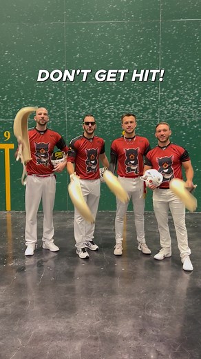 WASTED!! Just don’t get hit by the Jai-Alai Ball☄️ #jaialai #sports #pain | World Jai-Alai League